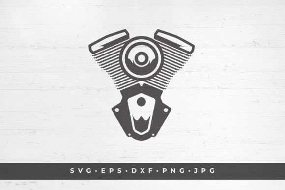 Download Motorcycle Engine Silhouette - Premium Resources