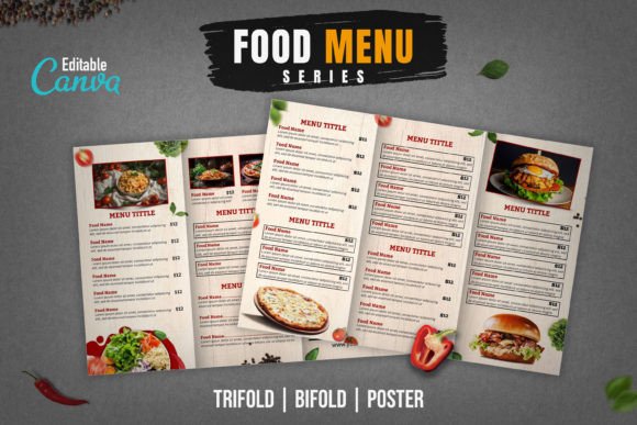 Download Restaurant Menu Canva Templates - Premium Resources